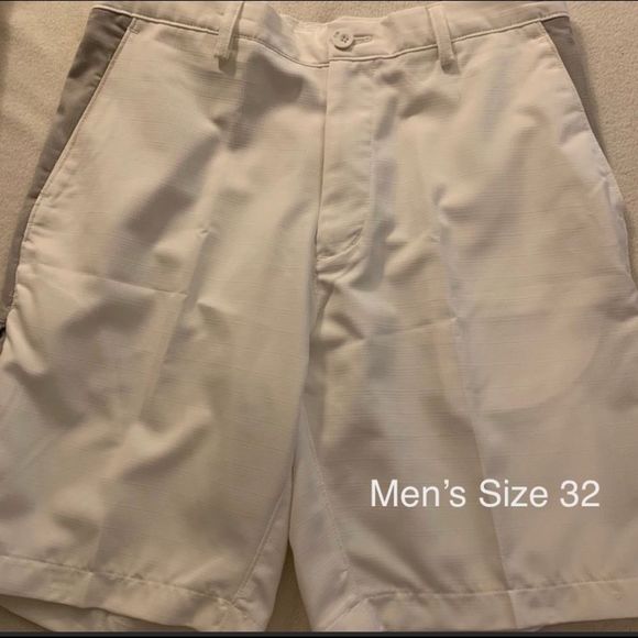 Haggar Other - 4 for 25% Off - Haggar Men’s White and Gray Golf Shorts 32